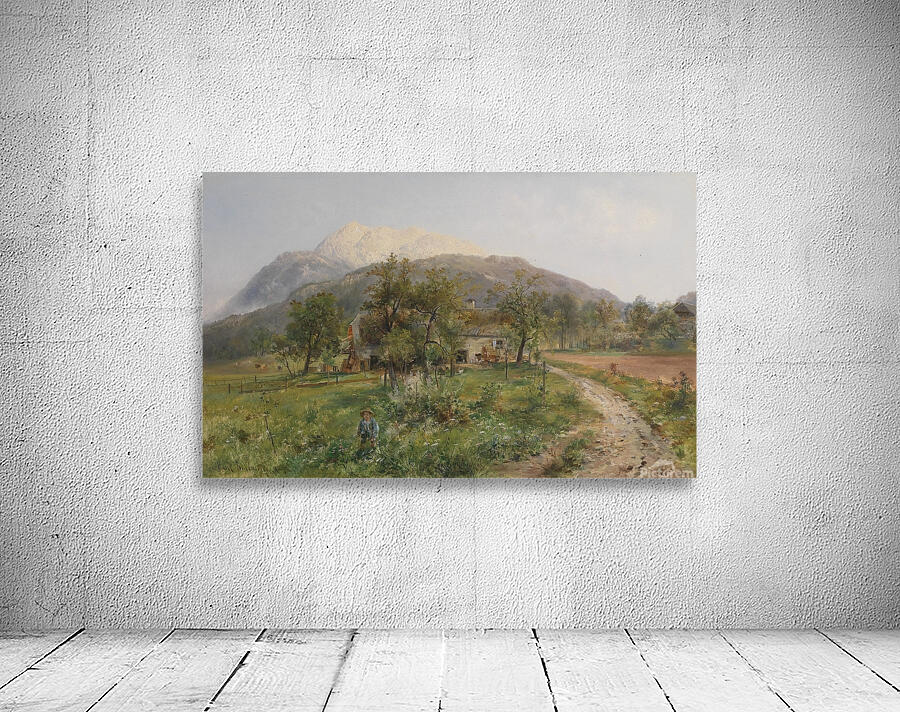 Blick auf den Dobratsch by Emil Barbarini [1855–1933] Wall Preview