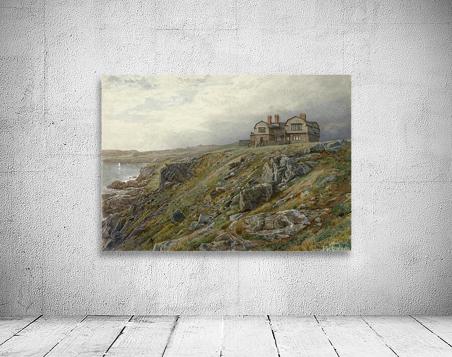 Graycliff. The Artist’s Home. Newport. Rhode Island [1882] by William Trost Richards [1833–1905] Wall Preview