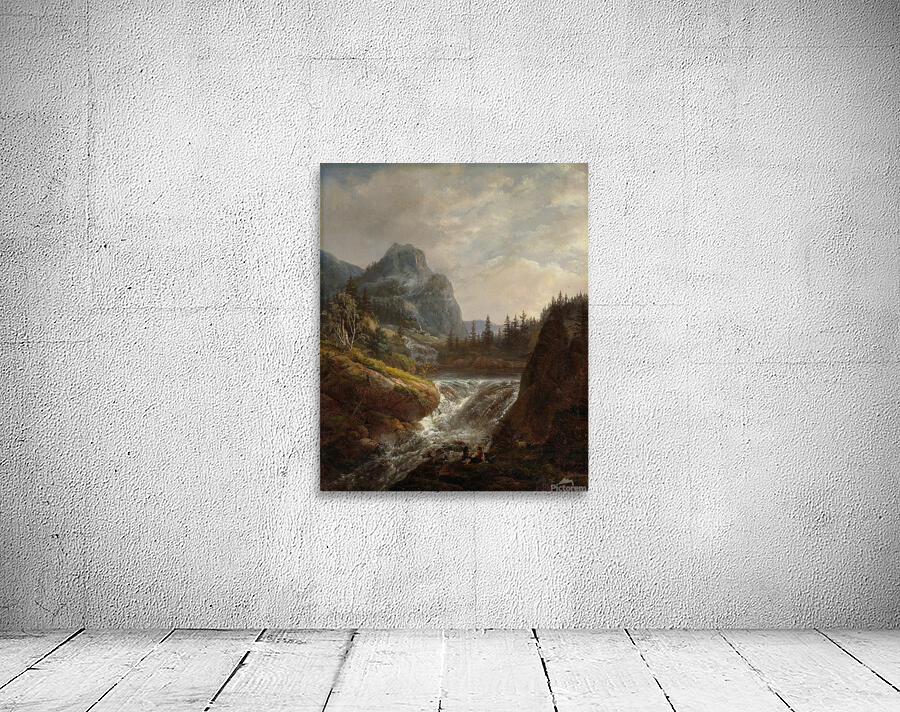 Norwegian Landscape [1822] by Johan Christian Dahl [1788–1857] Wall Preview