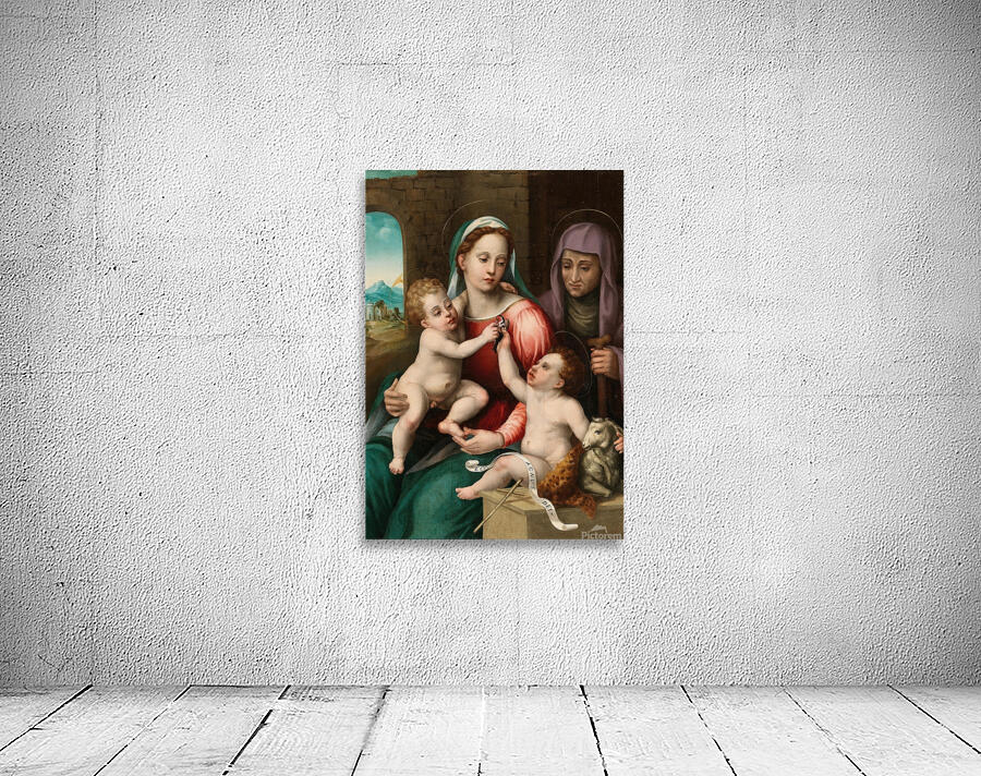 The Madonna and Child with Saint Elizabeth and the Infant Saint John ...