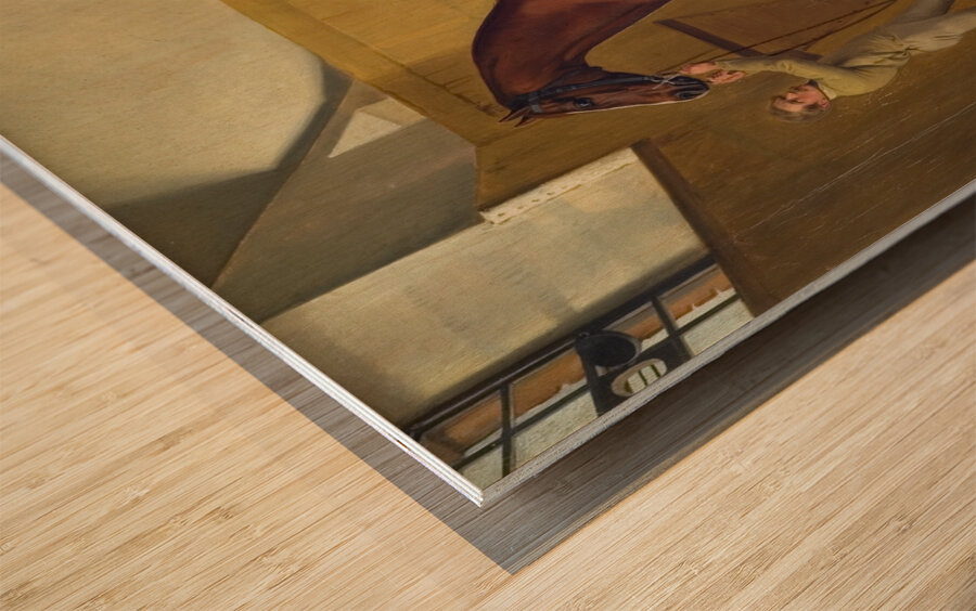 Rubini [1846–1847] by Fritz Thomsen [1819–1891] Wood print