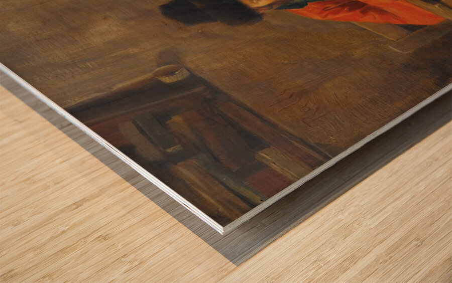 Reading Rabbi by Theodoros Ralli [1852–1909] Wood print