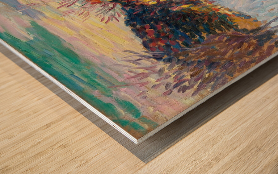 Füssen [1905] by Alexej von Jawlensky [1864–1941] Wood print