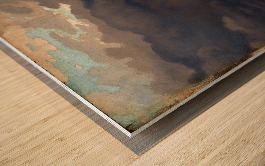 Memory [1870] by Elihu Vedder [1836–1923] Wood print