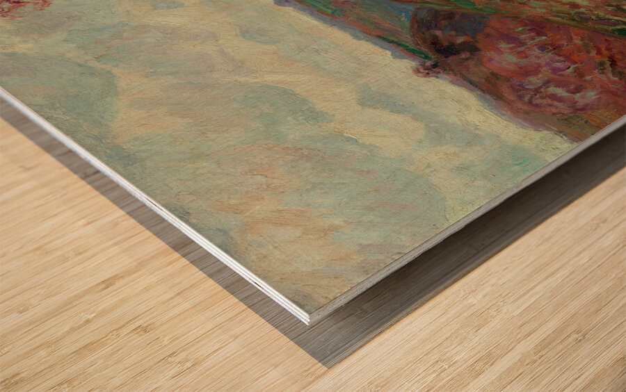 Paysage [circa 1912] by Armand Guillaumin [1841–1927] Wood print