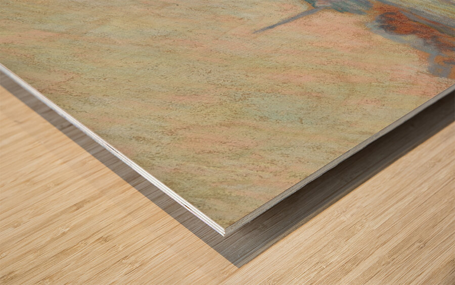 Confluent De La Marne Et De La Seine. Île De La France [1885] by Armand Guillaumin [1841–1927] Wood print