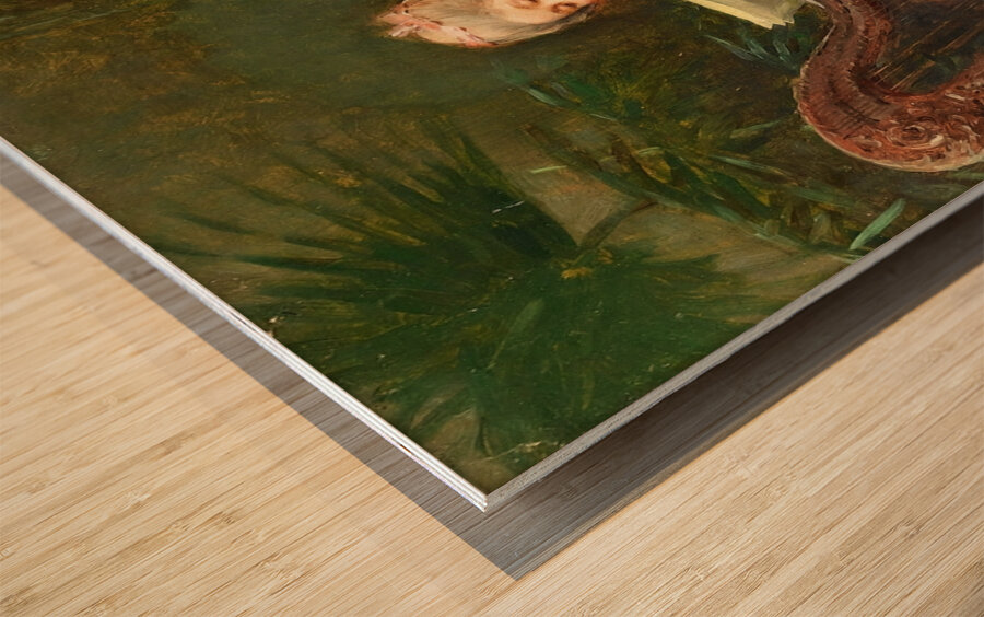 The rehearsal by Raimundo de Madrazo y Garreta [1841–1920] Wood print