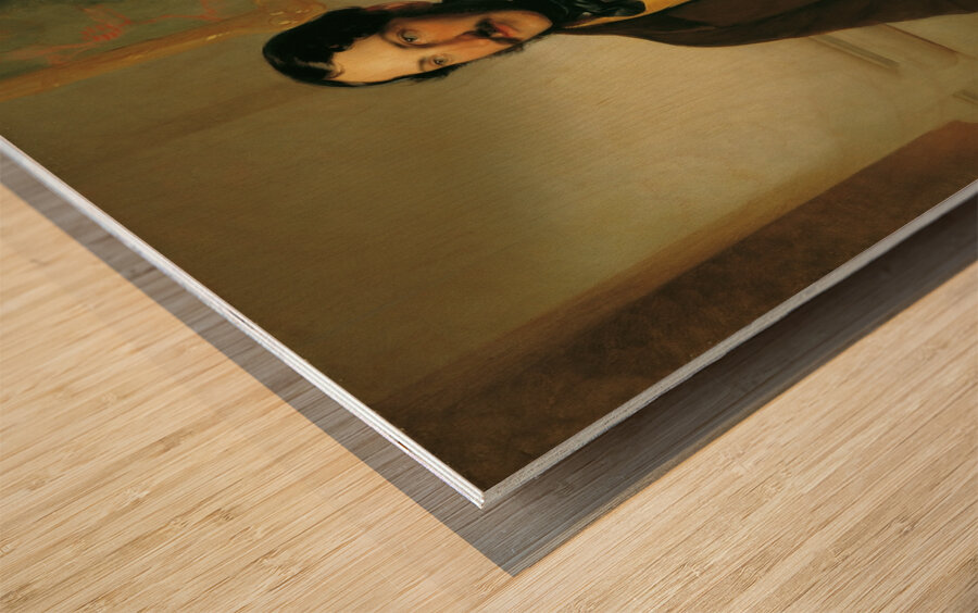 Der Industrielle Maximilian Todesco [1846] by Friedrich von Amerling [1803–1887] Wood print