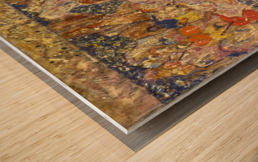 Bronze Buddha by Henry Golden Dearth [1864–1918] Wood print