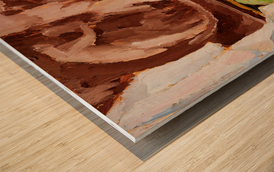 Still life [1918] by Zygmunt Waliszewski [1897–1936] Wood print