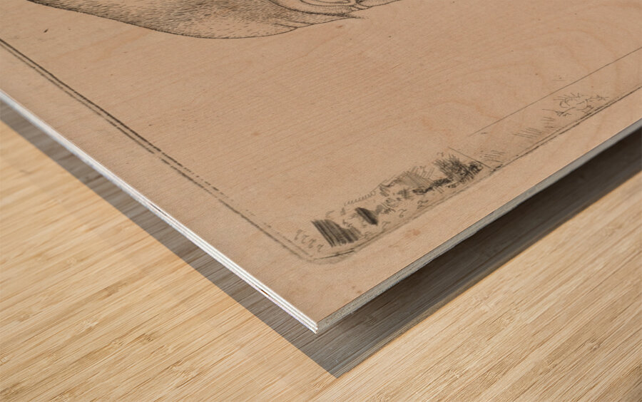 Der Komiker [1903] by Paul Klee [1879–1940] Wood print