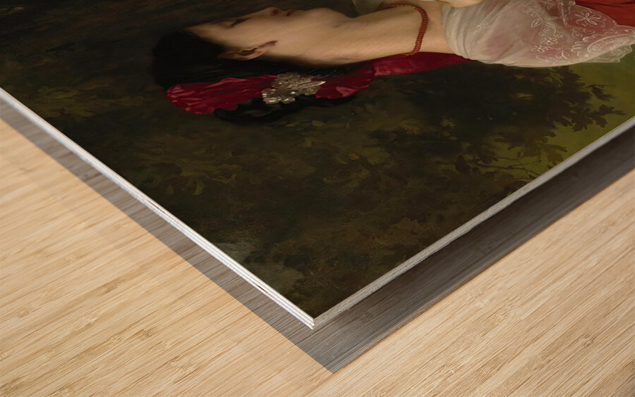 Admiration Maternelle by William Bouguereau [1825–1905] Wood print