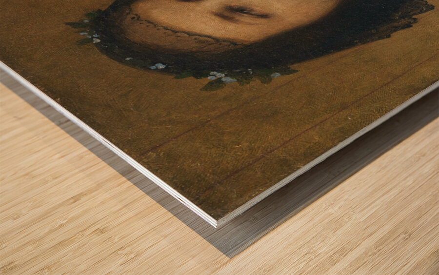 Bildnis Margaretha Antoinette Mähly–Schermar [1865] by Arnold Böcklin [1827–1901] Wood print