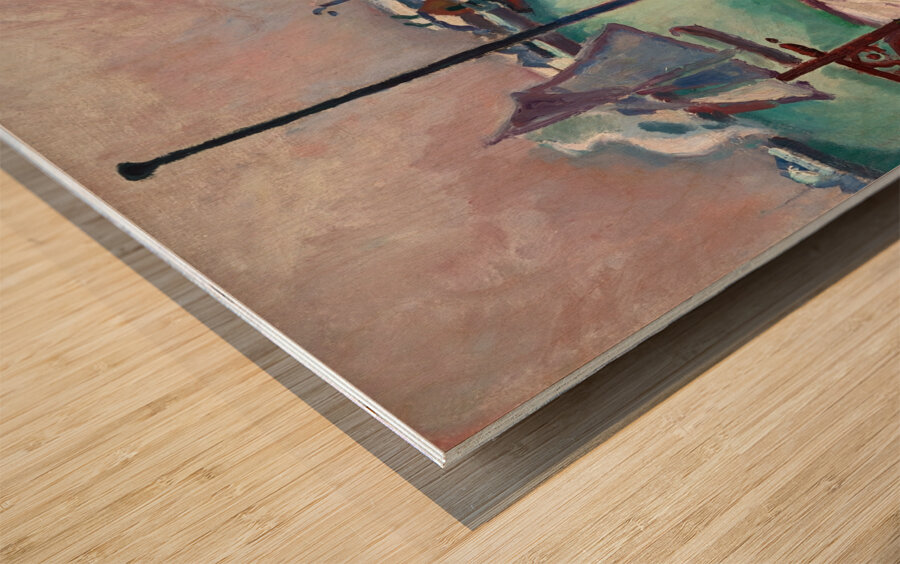 Les Barques [1906] by Raoul Dufy [1877–1953] Wood print