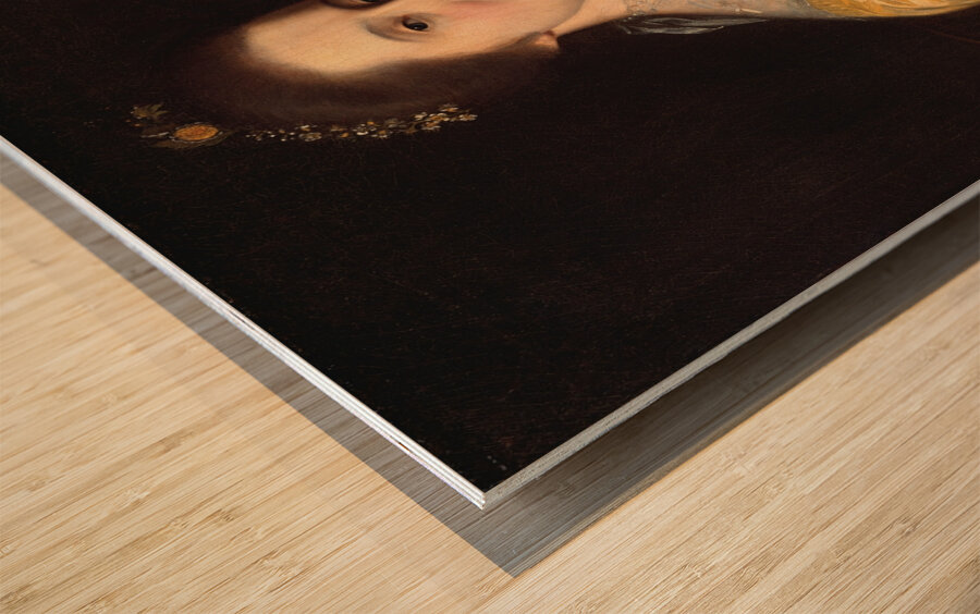 Margaret Strachan [Mrs. Thomas Harwood] [ca. 1771] by Charles Willson Peale [1741–1827] Wood print