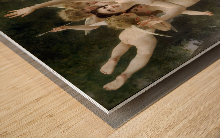 The Invasion [1892] by William Bouguereau [1825–1905] Wood print