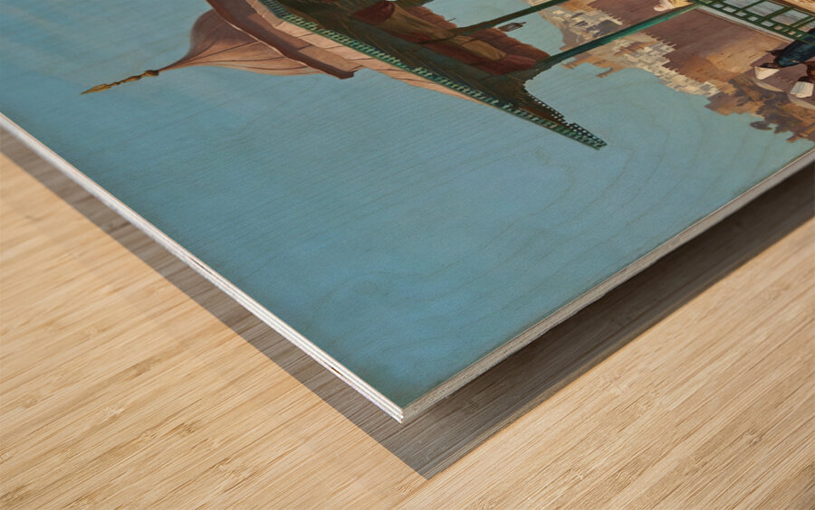 The Harem In The Kiosk by Jean–Léon Gérôme [1824–1904] Wood print