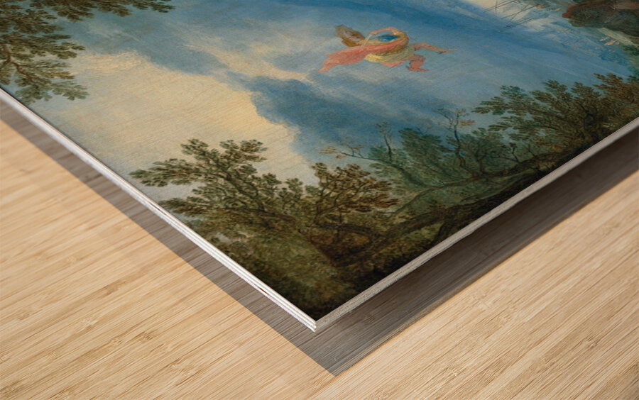 Perseus And Andromeda by Jan Brueghel The Elder [1568–1625] Wood print