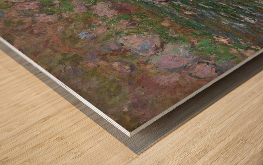 Rapids on the Petite Creuse at Fresselines [1889] by Claude Monet [1840–1926] Wood print