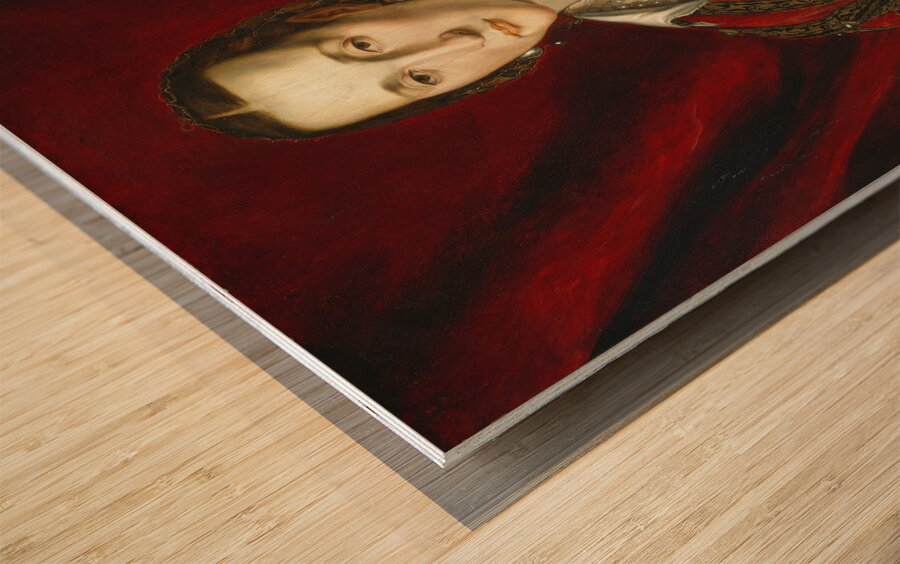 Eleonora di Toledo [c. 1560] by Agnolo Bronzino [1503–1572] Wood print