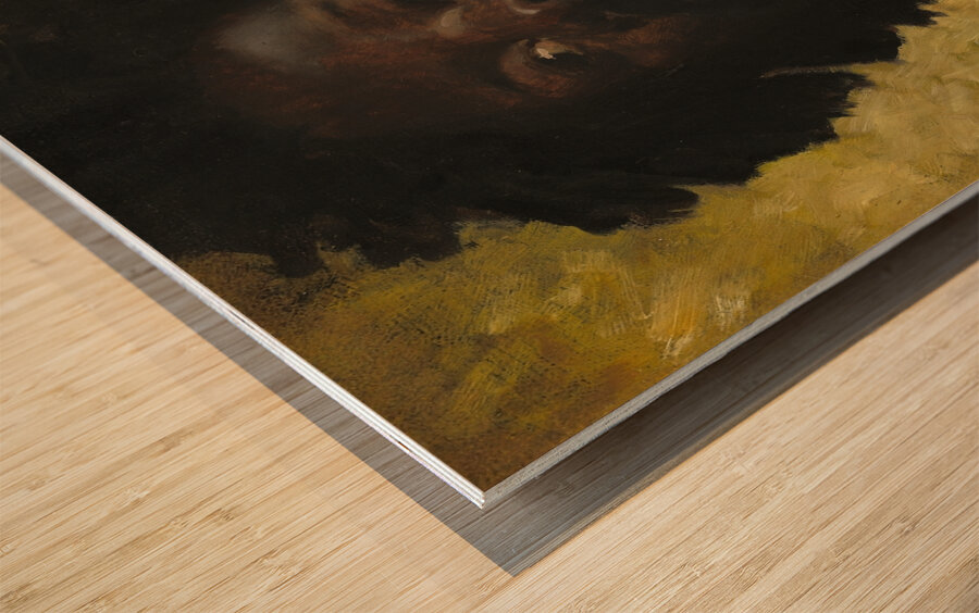 A Chief of Abyssinia [c. 1870] by Henri Regnault [1843–1871] Wood print