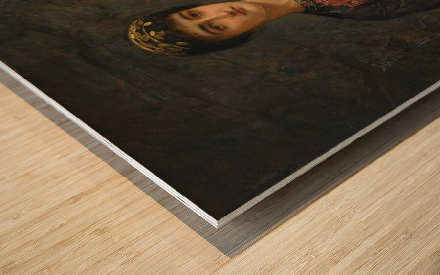 The Daughter of Bethlehem [1886] by Edwin Long [1829–1891] Wood print