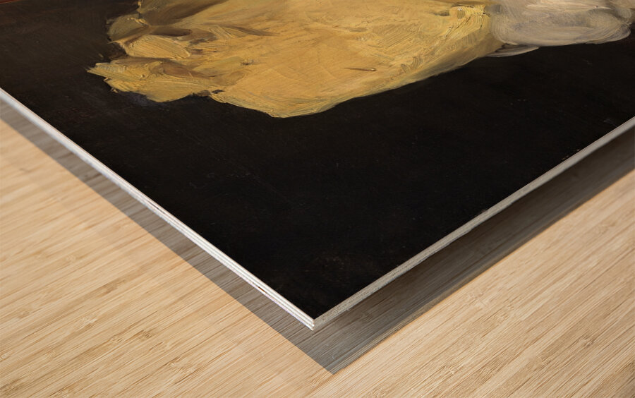 Mound of Butter [1875–1885] by Antoine Vollon [1833–1900] Wood print