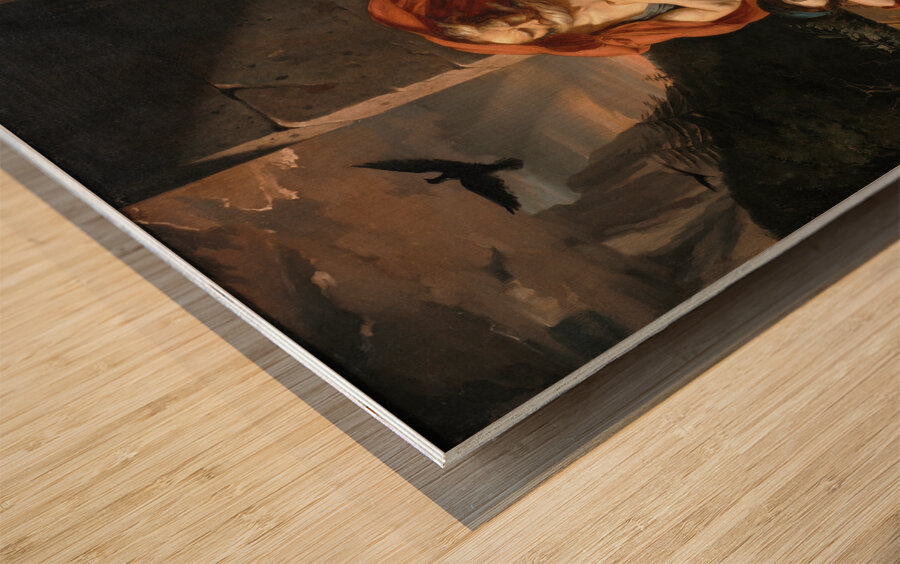 Oedipus At Colonus [1798] by Fulchran Jean Harriet [1778–1805] Wood print