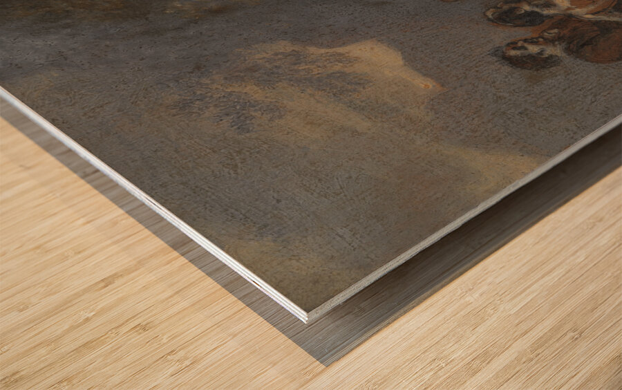 Oberon and Puck [1825] by Robert Smirke [1752–1845] Wood print