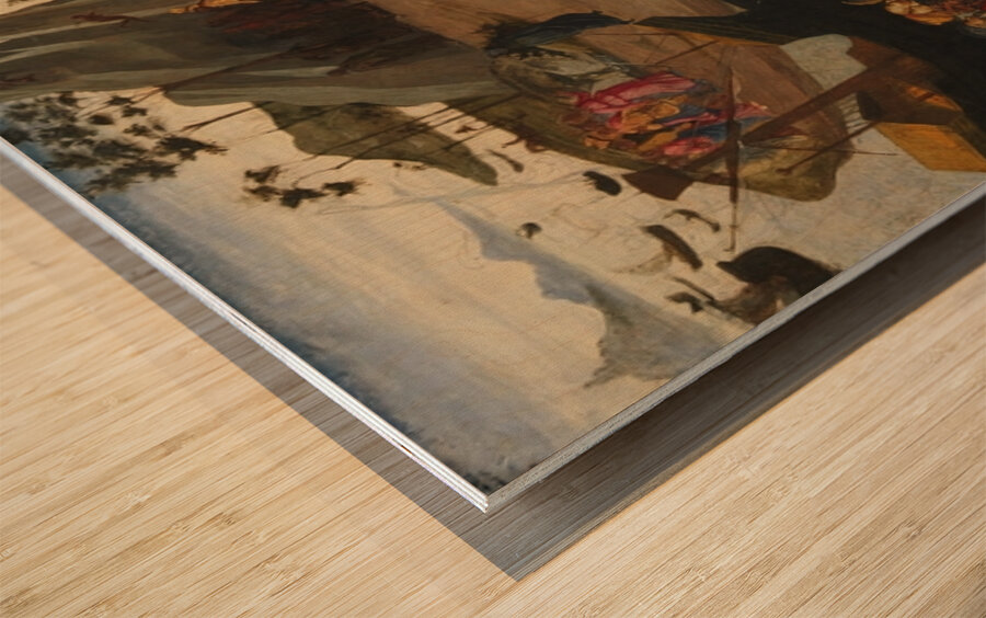 Scenes from the Story of the Argonauts by Biagio d’Antonio [1446–1516] Wood print