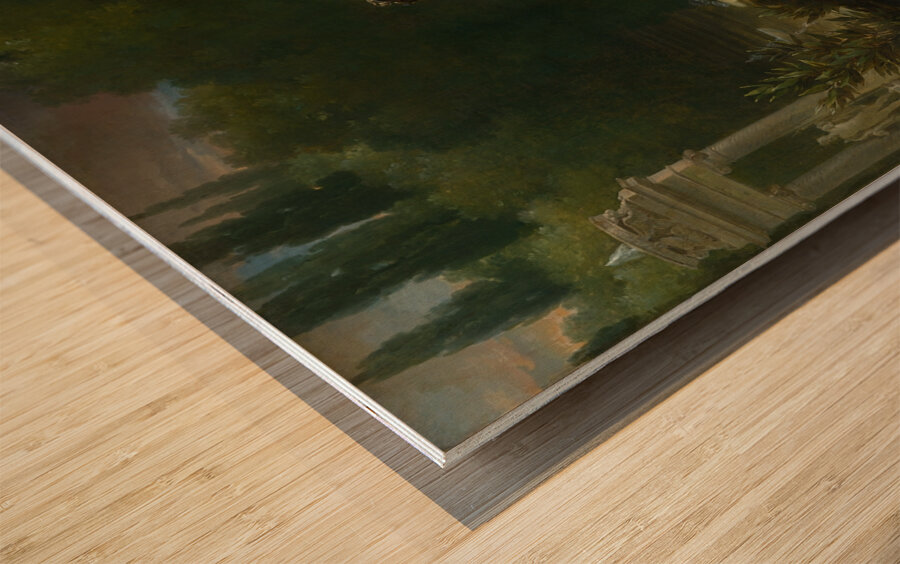 Elisa Bonaparte with her daughter Napoleona Baciocchi [1810] by François Gérard [1770–1837] Wood print