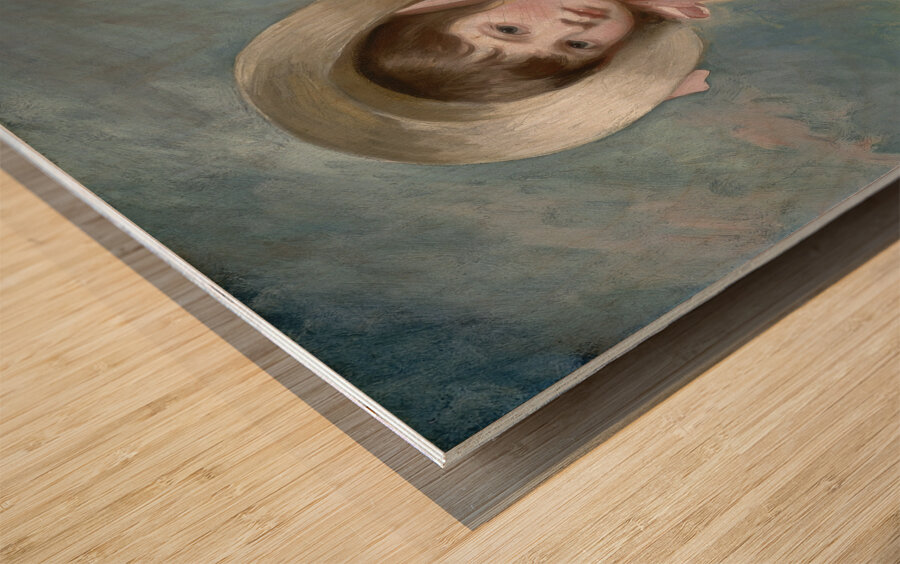 Miss Juliana Willoughby [1781–1783] by George Romney [1734–1802] Wood print