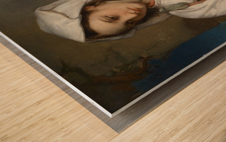 Schwestern by Jean François Portaels [1818–1895] Wood print