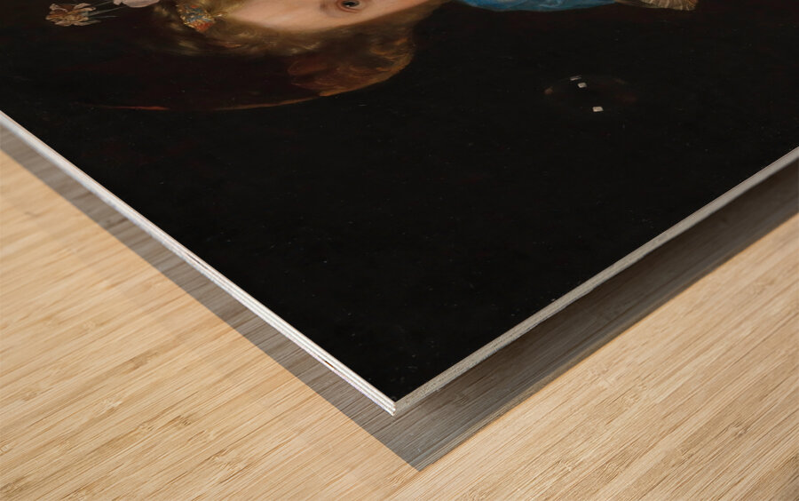 An allegory of Fortune by Godfried Schalcken [1643–1706] Wood print