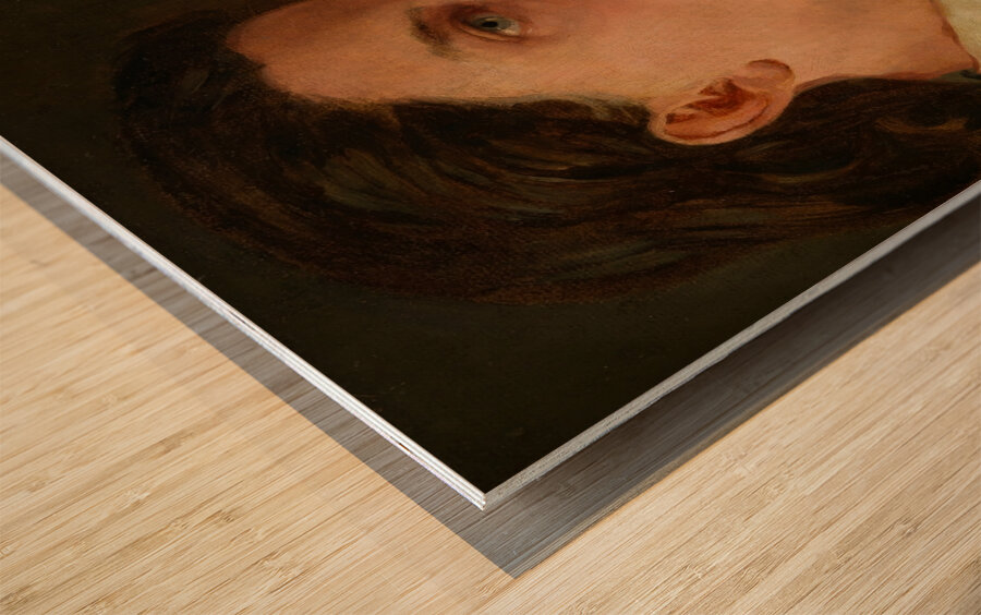 Ludwig Martinelli [Schauspieler] [1850] by Hans Canon [1829–1885] Wood print