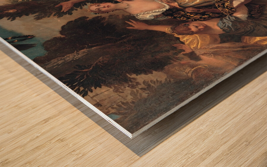 Rape of Europa [between 1581 and 1584] by Paolo Veronese [1528–1588] Wood print