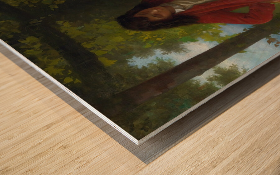 Before The Engagement by Elizabeth Jane Gardner Bouguereau [1837–1922] Wood print