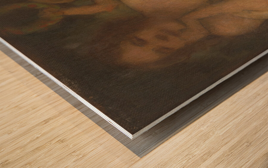 Bacchanalia [1901–1950] by Milan Thomka Mitrovský [1875–1943] Wood print