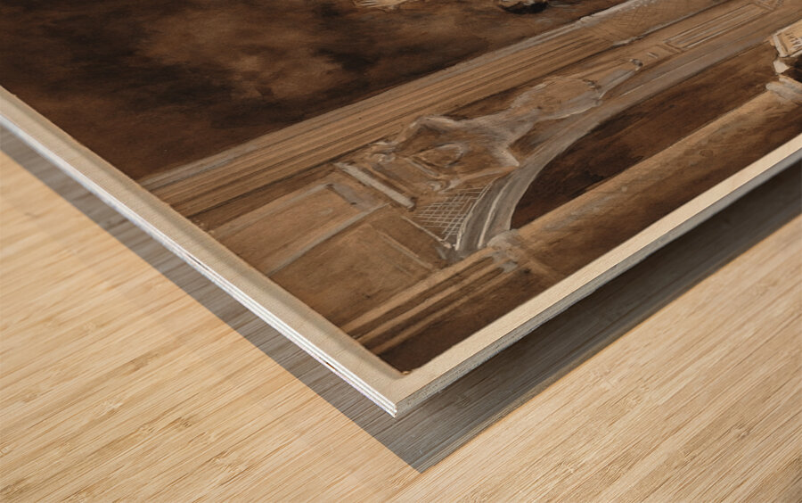 Valmy and Léa [c. 1885–1895] by Jean Béraud [1849–1935] Wood print