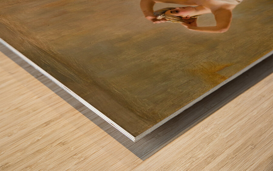 After The Bath by Theodoros Ralli [1852–1909] Wood print