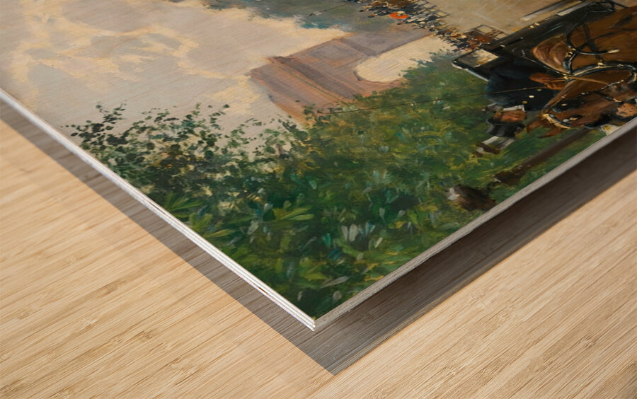 Scène Sur Les Champs–Élysées by Jean Béraud [1849–1935] Wood print