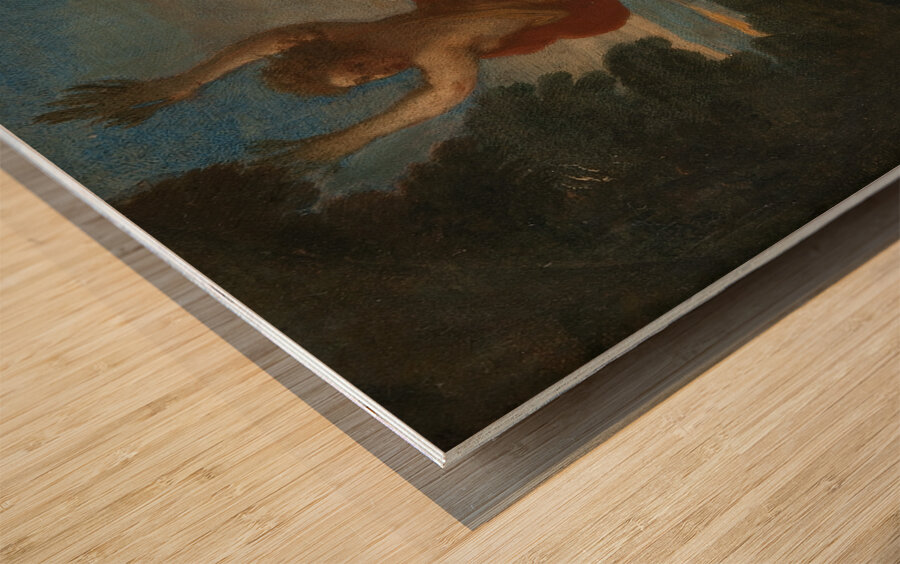 Apollo and Daphne by Placido Costanzi [1702–1759] Wood print