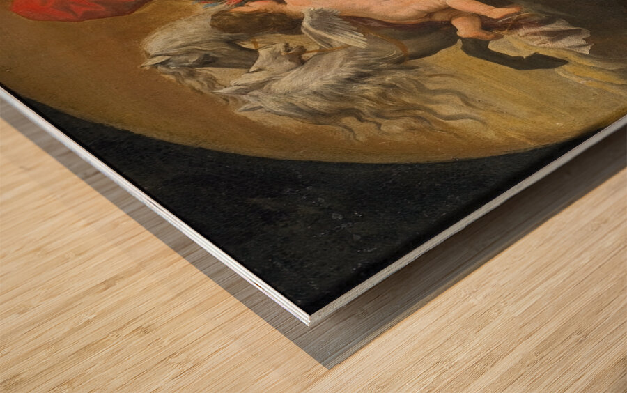 Apollo by School of Carlo Cignani [1628–1719] Wood print