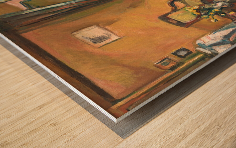 Interior [1914] by Emile Othon Friesz [1879–1949] Wood print