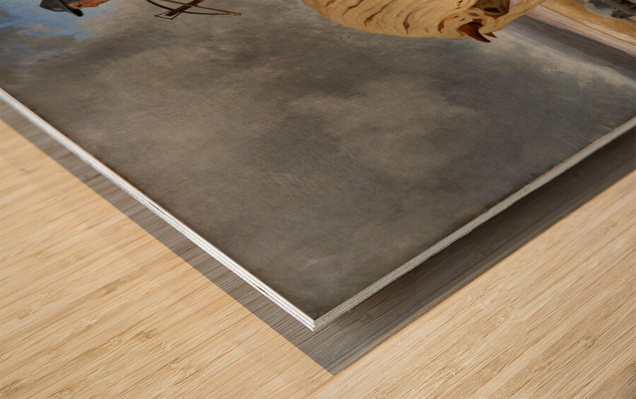 Niels Ebbesen [1893–1894] by Agnes Slott–Møller [1862–1937] Wood print