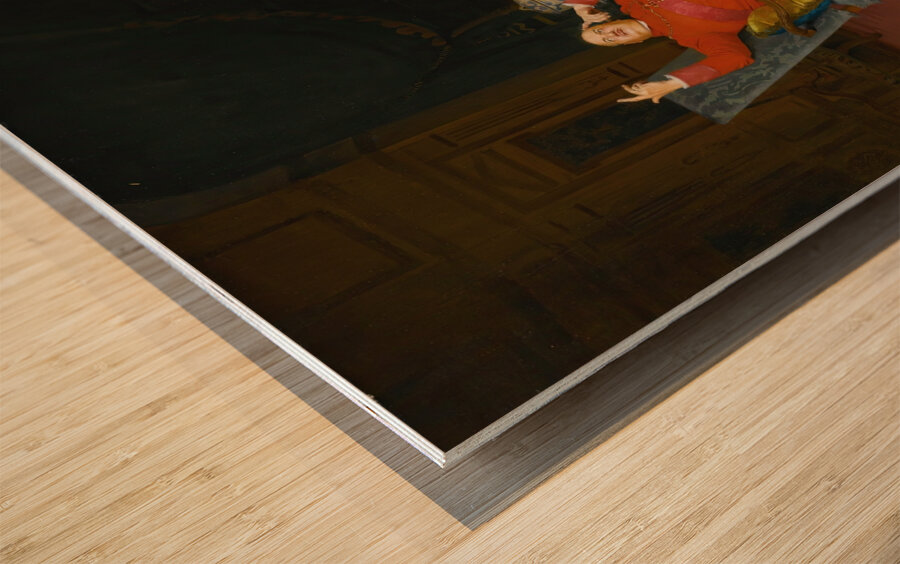 Sermon Sur L’abstinence by Jehan Georges Vibert [1840–1902] Wood print