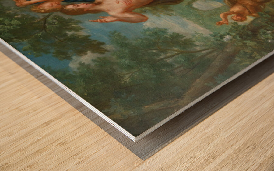 Vertumnus And Pomona [Late 18th Century] by Flemish School [16th–20th Century] Wood print