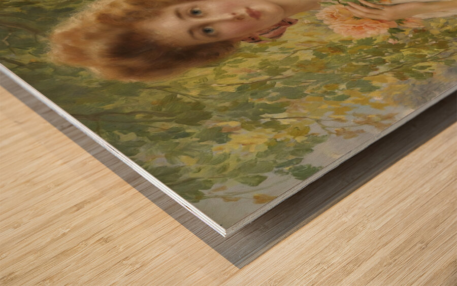 Belle d’Eté by Emile Vernon [1872–1920] Wood print