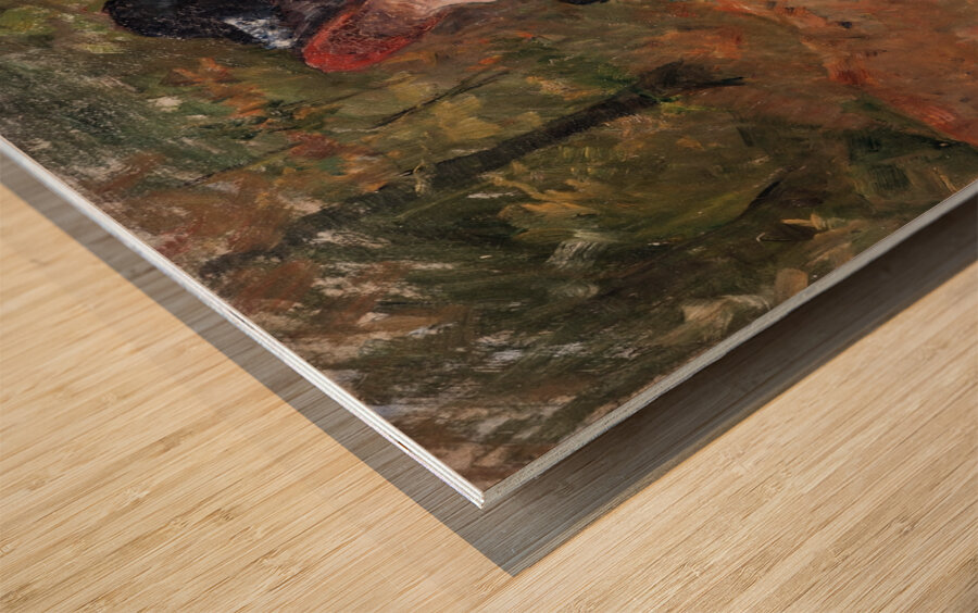 Automne. Portrait de Lydia Cassatt [1880] by Mary Cassatt [1844–1926] Wood print