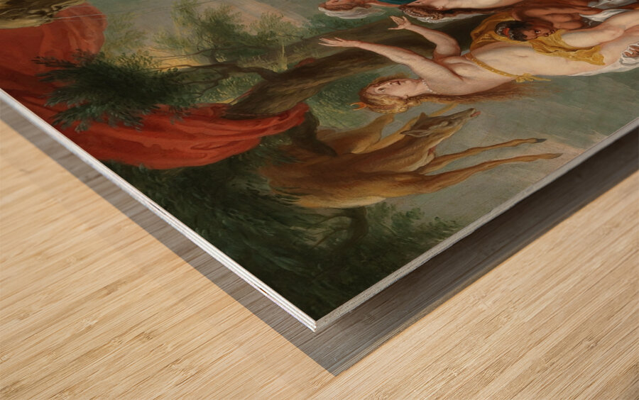 Diana discovering Callisto’s pregnancy by Follower of Peter Paul Rubens [1577–1640] Wood print